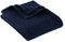 NESILY® Premium Tagesdecke 150×200 cm – Sofa Überwurfdecke – Waffelmuster – Bettüberwurf – Bettdecke für Schlafzimmer – Waffelpique Decke – Bettdecke - Waffeldecke (Dunkelblau)