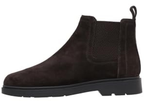 Geox Men's U Cervino Ankle Boot, coffee, 41 EU