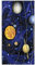 Zomer Strandtuch groß 90x180 cm Schnelltrocknendes Mikrofaser Bedrucktes mit Galaktisches Universum Motiv