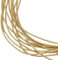 BENECREAT 18 Gauge/1 mm Runder Weicher Kupferdraht, Goldspiralkupferdraht Französischer Goldkupferdraht Für Dekoration von Kleidungsstücken, Stickereien Und Schmuckherstellung