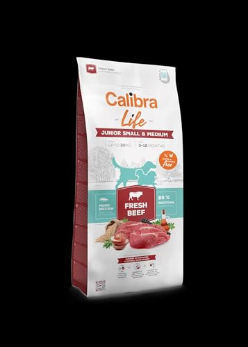 CALIBRA Dog Life Junior Small & Medium Fresh Rind, 12 kg