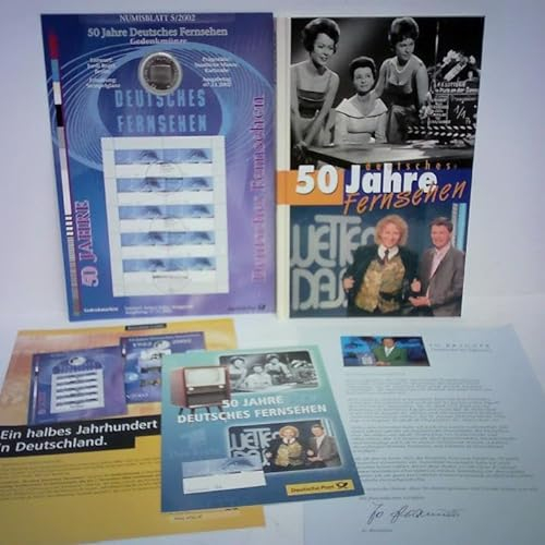 Numisblatt 5/2002: 50 Jahre Deutsches Fernsehen. Gedenkmünze (10 Euro) und Buch