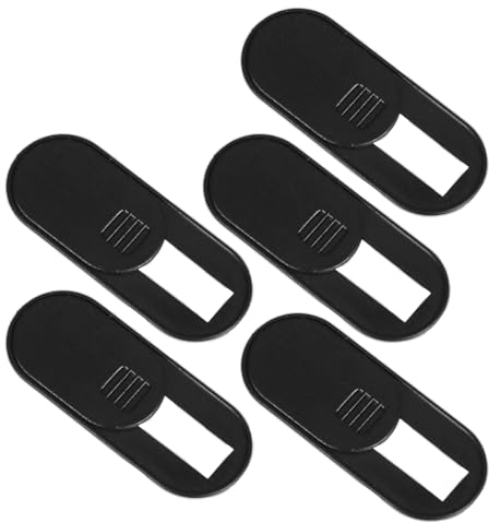 beler 5pcs ABS Seguridad Pequeño Escudo Anti-Peeping Privacidad Proteger Cámara Slide Cover Webcam Lens Protecter Apto para Tesla Model 3 Y X S