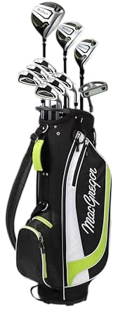 MacGregor Golf CG4000 Package Set, Steel or Graphite, Cart or Stand Bag, 1 Shorter/Longer, Right or Left Hand