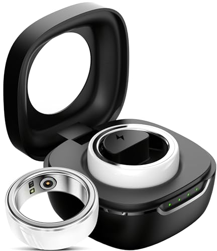 findtime Smart Ring Fitness Tracker Gesundheitsring Schlaf Herzfrequenz Monitor Blutsauerstoff Blutdruck Ring Schrittzähler Wasserdicht Aktivitätstracker