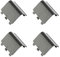 Thyonta 4 PCS Battery Cases - Replacement Battery Back Cover for Xbox One Controller Repair Shell Cover Part for Xbox Wireless Controller