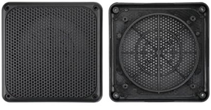 FUYUMIC Rejillas de Altavoz cuadradas de 4 Pulgadas, Cubierta Protectora de Malla for Cubierta de Red de Altavoz, 119x119MM, 2 uds.