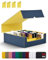 ZLCA Trading Card Storage Box, Commander Card Deck Case Holds 2400+ Cards, MTG Deck Box with 4 Stoppers, Magic Card Organizer for TCG PTCG Cards(Blue& Yellow)