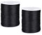 Nylonschnur für Armbänder 1,5mm x 200m Nylonfaden Armband Schnur Schwarz Faden Nylonschnur Nylonband Satinschnur für Armbänder