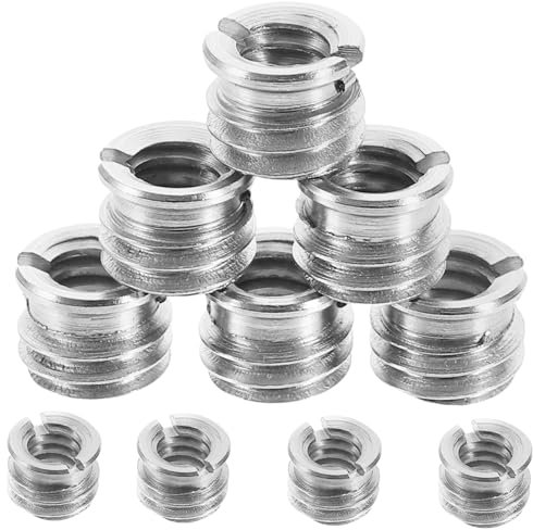 KONTONTY 10stücke Gewindeadapter Schraube Für Mikrofonständer Und Kamera Zubehör Stativadapter Für Recorder Und Digitalkameras Präzisionsverarbeitung