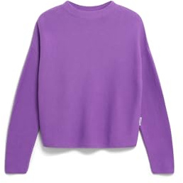 ARMEDANGELS Damen Pullover aus Bio-Baumwolle MERINAA Loose Fit Orchid S