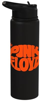Official Pink Floyd Dunelm House Logo Stainless Steel Insulated Water Bottle