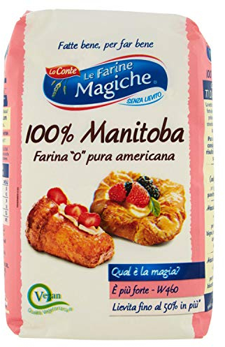 Le Farine Magiche - Manitoba, Farina - 5 pezzi da 1 kg [5 kg]