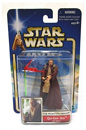 Hasbro 84801 Star Wars Qui-Gon Jinn Jedi Master Figure - The Phantom Menace