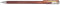 Pentel K110-DFX Dual Metallic Hybrid Dual Metallic Gelroller, Glitzer Gel, 1 Stück, orange/gelb 2 verschiedene Farb-Effekte auf hellem/dunklem Papier orange+metallic gelb