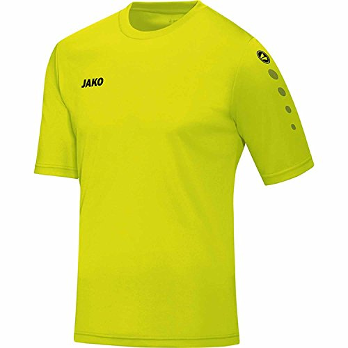 JAKO Herren Fußballtrikots Trikot Team KA, Lime, L, 4233