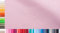 1buy3 Bündchenstoff XXL als Meterware|doppelt: 75cm breit|einfach: 150cm breit|Farbe: 25 Hellrosa|0,5m lang|96% Baumwolle, 4% Elasthan|Jersey Grundpreis pro qm: € 11,99