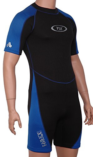 PSI 3mm Shorty, schwarz-blau