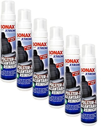SONAX Polsterreiniger Alcantarareiniger Polsterpflege Treibgasfrei 250Ml 6X