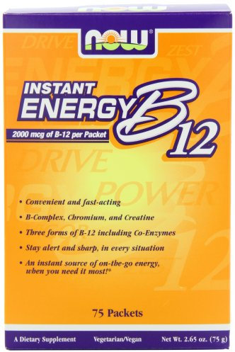 NOW Instant Energy B-12,75 Packets