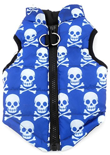 smalllee_Lucky_Store Hundejacke wasserdicht, Hundemantel, GeschirrWeste für kleine Hunde Katzen Haustiere hundebekleidung Chihuahua wintermantel Shih tzu