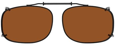 Eyekepper Metallrahmen Rand Polarisierte Gläser Aufsteckbare Sonnenbrille 54 × 37 mm