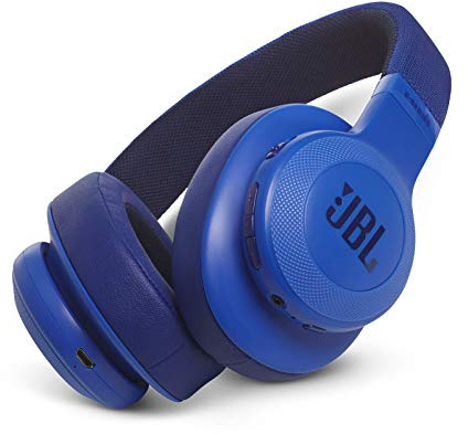 JBL E55BT Over-Ear Wireless Headphones Blue|Standard/Upgrade/Home/Personal/Professional etc|1|1|PC/Mac/Android etc|Disc|Disc