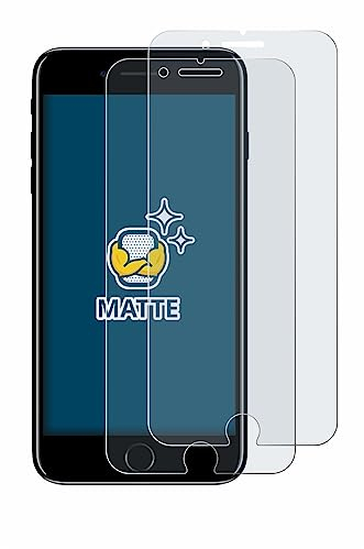 BROTECT Entspiegelungs-Schutzfolie für Apple iPhone 7 Plus / 8 Plus (2 Stück) Matte Displayschutz-Folie, Anti-Reflex, Anti-Fingerprint