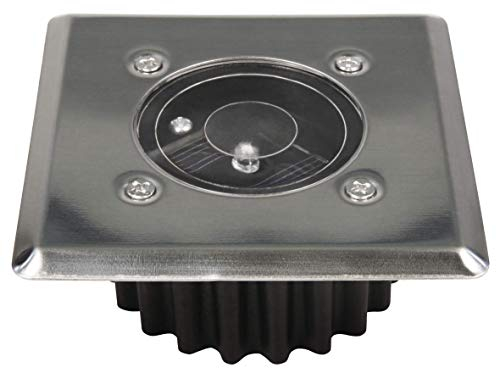 McShine - LED-Solar-Bodeneinbauleuchte | LSB-05 | 85x85x35mm, IP44 | leuchtende Akzente setzen im Garten, der Hofeinfahrt, Zufahrt, im Eingang uvam.