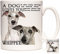 KAZMUGZ Whippet Mug, A Dog Loves You. Whippet Coffee Mug, 11oz Ceramic Mug. Whippet Gift. Gift for Whippet Owners. Whippet Owner Gift.
