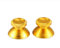 OSTENT 2 x coperchio analogico per joystick analogico in metallo compatibile per controller Xbox One PS4 - colore oro