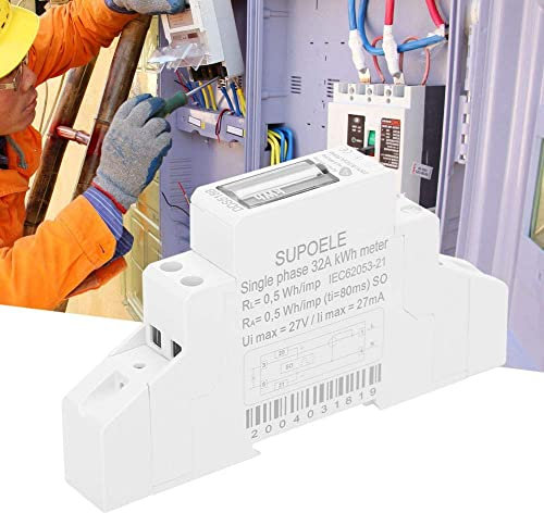 Zuverlässiger Energiezähler, leichter kleiner Stromzähler für Business Home