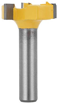 CNC Spoilboard Surfacing Router Bit, Maximum Cutting Diameter 24mm 1/4 Depth Slotting 3 Flute Coating Flattening Router Bits, for Wood Milling Cutter Planer (8mm Shank)