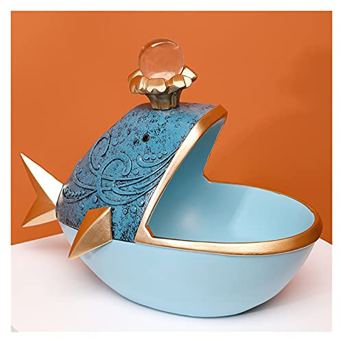 Boîtier de snack-snack-snack, bol à poissons à la bouche, plateaux décoratifs pour la table basse, porte-baguette de bonbons Sundries Plateau, Organisateur de boîtes de bonbons pour portefeuille