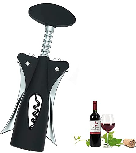 Premium Manual Corkscrews, Red Wine Beer Bottle Opener, Wing Corkscrew, Red Wine Corkscrew, Beer Bottle Opener Wing, Wine Corkscrew, Opener, Bottle Opener, for Gift Wine Lovers.