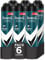 Rexona Invisible Black & White Deosol-Spray Advanced Protection 72h Anti-Transpirant für Herren, 200 ml, 6 Stück