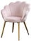 KAWOLA Esszimmer Stuhl Carla Esszimmermöbel Stühle, Moderne Stühle Esszimmer, Schreibtisch Stuhl, Velvet Gepolstert Fuß Gold (Pink)