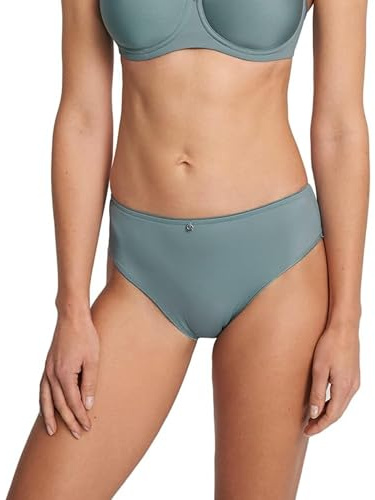 Susa Slip Damen Catania I Unterwäsche für Frauen I Slips mit taillenhohem Schnitt I Mikrofaser Damen Unterwäsche, elastisch und bequem sitzend I Aqua Green I gr 38