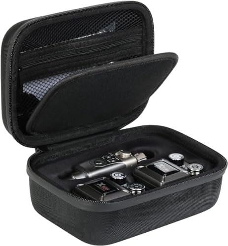Xvive CU4R2 Hard Case for U4R2 IEM Wireless System,Triple Hard EVA Shell