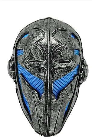 YEKIM Maske Outdoor Metall Taktische Maske Halloween Camouflage Fiberglas Helm