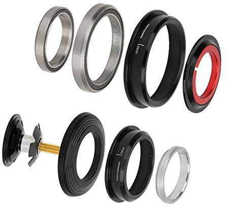 Dioche Zs44 28,6 Zs56 40 Tapered Headset CNC Zs44 Zs56 Aluminium Legierung Fahrrad Doppel Zweck Externe Taper Headset Lager für Fahrrad