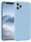 EAZY CASE - Silikonhülle für iPhone 11 Pro Max Hülle Silikon Case Blau weich stoßfeste Handyhülle iPhone 11 Pro Max Schutzhülle mit Kameraschutz Dünn Premium Schutz Cover TPU Phone Bumper in Hellblau