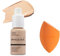 ABRUS® - Phoera Foundation Makeup, Full Coverage, Soft Matte Oil Control Concealer, Liquid Foundation, Long Lasting 24HR Waterproof and Blendable 30ml (102 Nude & Makeup Sponge)