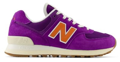 New Balance Women's 574 V2 Sea Salt Sneaker, Concord Grape/Infield Clay/Sea Salt, 7.5 UK
