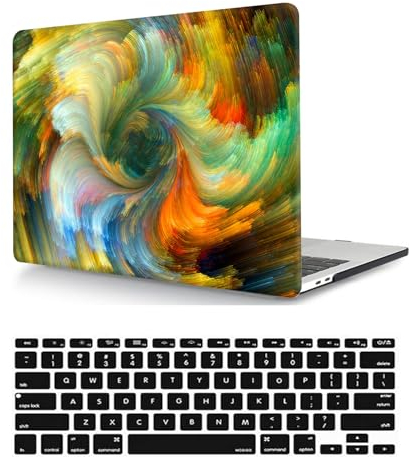 Hülle Case Kompatibel mit MacBook Pro 13 Zoll 2015 2014 2013 2012 Freisetzung A1425 A1502 mit Retina Display, Ultradünne Plastik Hartschale Schutzhülle & Tastaturschutz, Farbenfroh