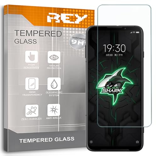 2X Protector de Pantalla para XIAOMI Black Shark 3S - XIAOMI REDMI Note 10 5G - XIAOMI Poco M3 Pro 5G, Cristal Vidrio Templado Premium
