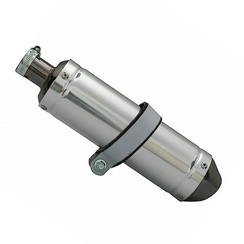 HEXEH Auspuff Schalldämpfer Für CRF 50 110cc 125cc Apollo Pit Quad Bike Schalldämpfer Auspuffrohr Klemme Motorrad Ersatzteil 28mm, 1pc Endschalldämpfer Muffler