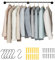 Domigard Pflanze Hanger Indoor,72.4 in hängender Pflanzenständer, Hängende Blumentopf mit 6 Hake,Das Fensterpflanzenregal kann zum Aufhängen von Sukkulenten und Weinreben verwendet Werden