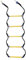 Boat Rope Ladder - 5 Climbing Rope Strength, Reinforced Hard Resin Step Design | Outer Ladder for Inflatable Boat, Kayak, Motorboat, Canoe, Boating, Auxiliary Boat Ladder
