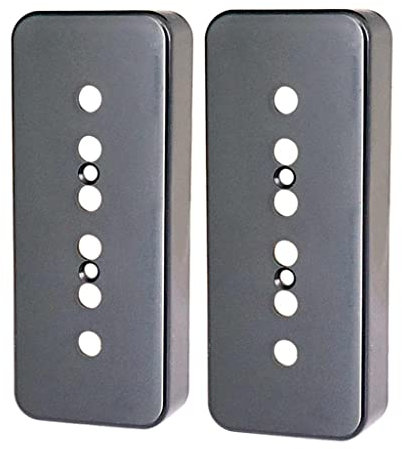 pistro P90 Soapbar Tonabnehmerabdeckungen, Kunststoff, 50/52 mm, Soapbar Pickup-Abdeckungen, kompatibel mit P90 Soapbar Pickup Gibson Les Paul E-Gitarre